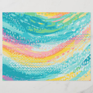 Tropical Tide Pool Dreams Scrapbook Paper