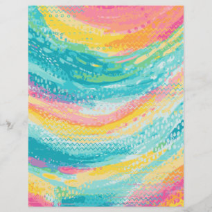 Tropical Tide Pool Dreams Scrapbook Paper