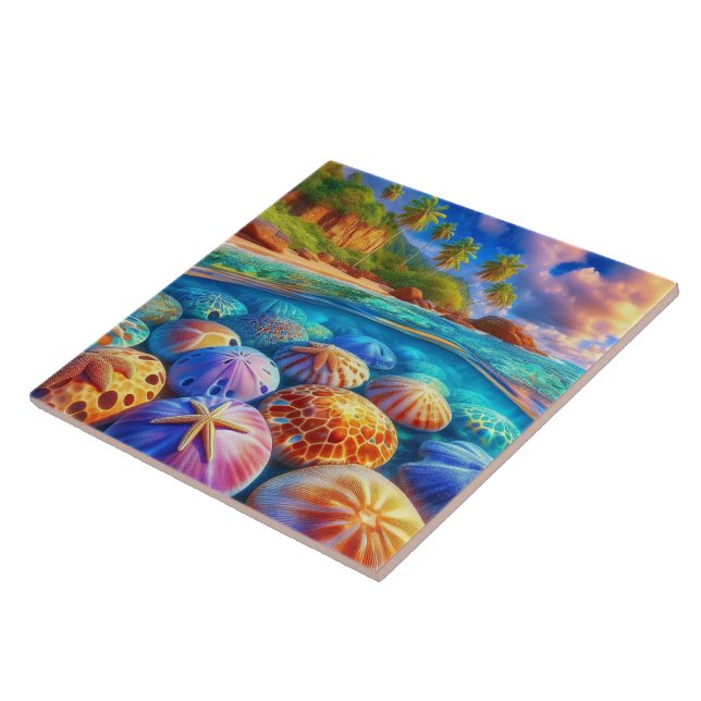 Tropical Tide Treasures Tile (Side)