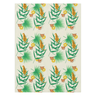 Tropical Tiger Pattern Tablecloth