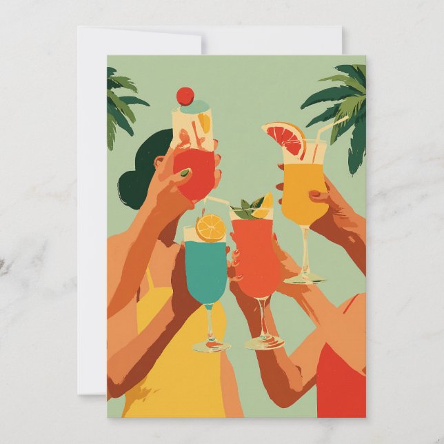 Tropical Toast to Bride-to-Be (Front)