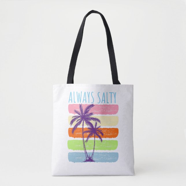 Tropical  tote bag (Front)