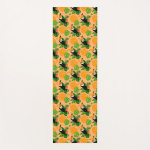 Tropical Toucan Bird Seamless Pattern Yoga Mat