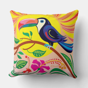 Tropical Toucan Sun Cushion