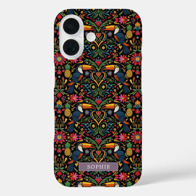 Tropical Toucan Vibrant  Case-Mate iPhone Case (Back)