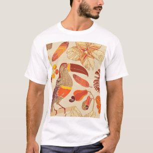 Tropical Toucans: Exotic Seamless Design T-Shirt