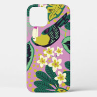 Tropical Toucans: Flower Pattern