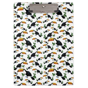 Tropical Toucans - Playful Jungle Clipboard