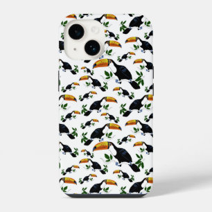 Tropical Toucans - Playful Jungle  iPhone 14 Case