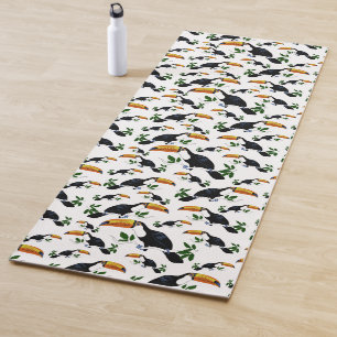 Tropical Toucans - Playful Jungle Yoga Mat