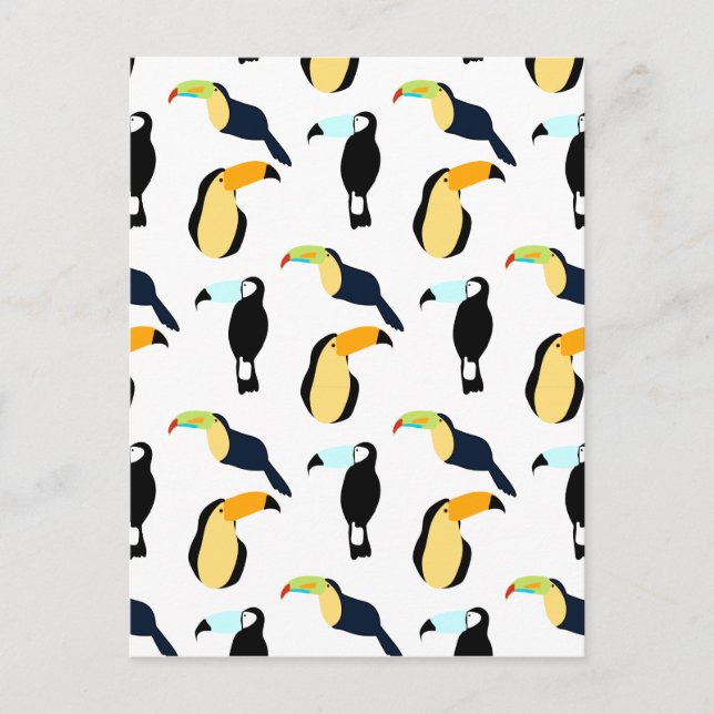 Tropical Toucans Postcard (Front)