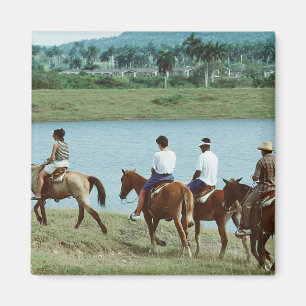 Tropical Trail Ride Magnet