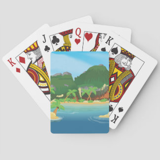 Tropical Treasure Island Playing Cards
