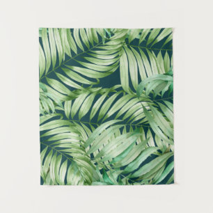 Tropical Tree Art Tapestry