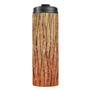 Tropical Tree Bark Nature Photo Thermal Tumbler