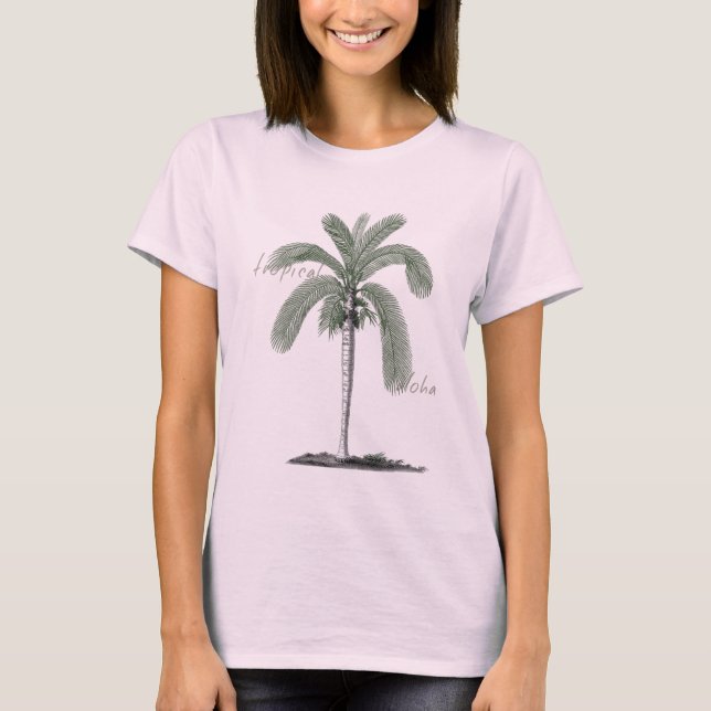 Tropical Tree T-Shirt (Front)