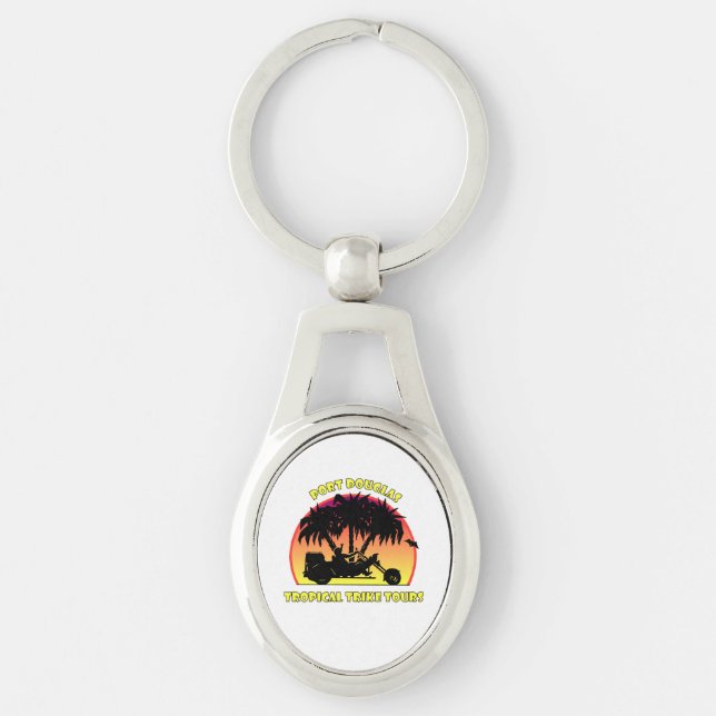 Tropical Trike Tours Key Ring (Front)