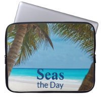 Tropical turquoise beach scene Seas the Day