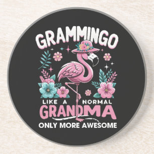 Tropical Twilight Flamingo Coaster