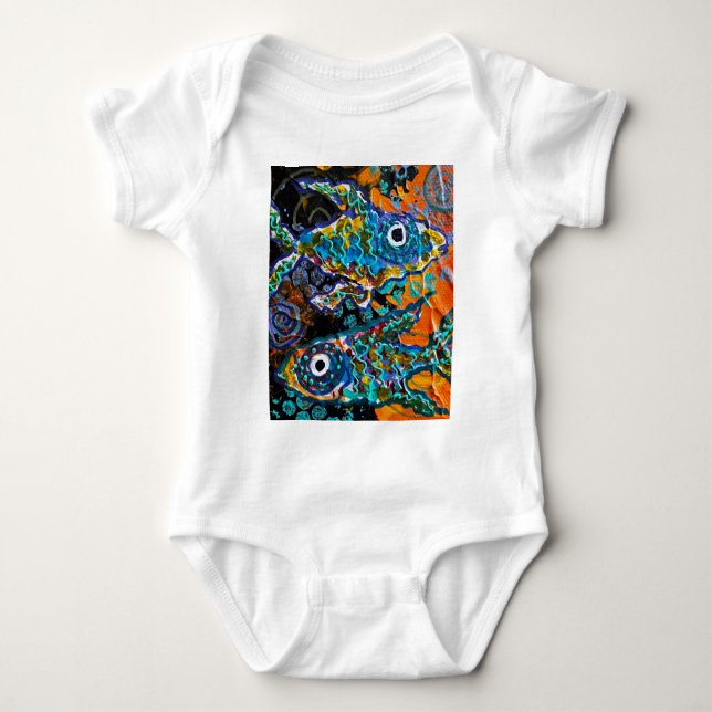 Tropical Two Fish T-Shirt (Front)