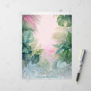 Tropical – Two-Sided Fancy Stationery