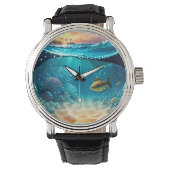 Tropical Underwater Landscape Watch (Front)