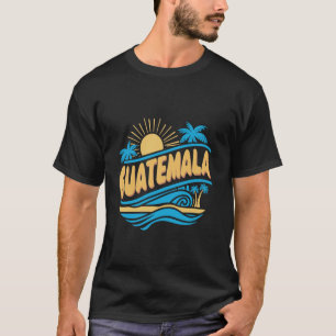 Tropical Vacatio Caribbean Island Adventure Guatem T-Shirt