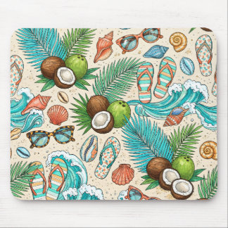 Tropical vacation. mouse mat