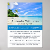 Tropical Vacation, Travel Agent Advertising
