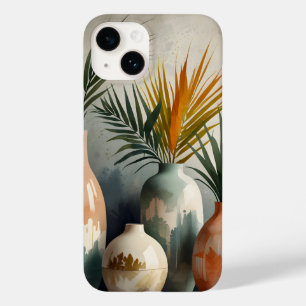 Tropical Vases in Watercolor Hues Case-Mate iPhone 14 Case