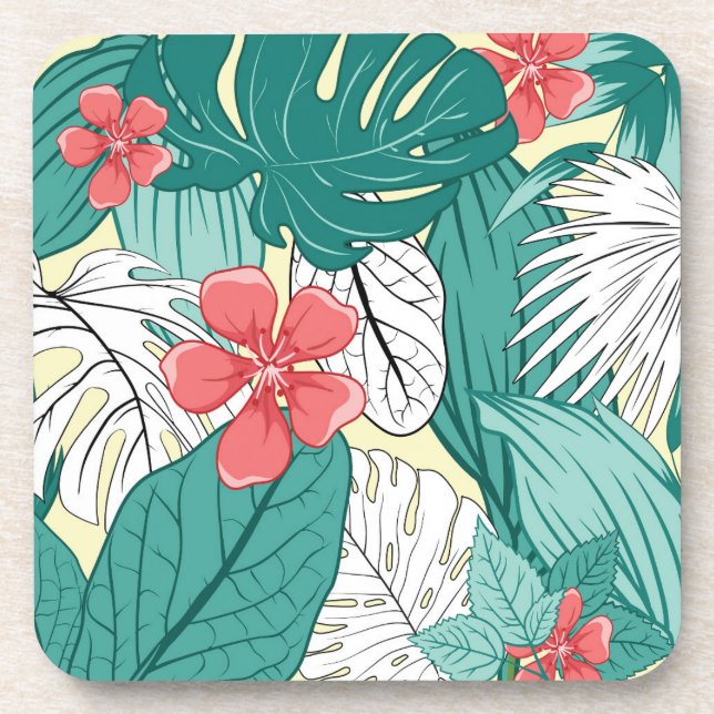 Tropical Vibe Coaster (Front)