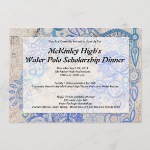 Tropical Vibe Fundraiser Business Luncheon - Invitation