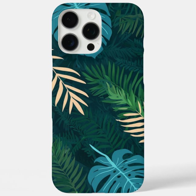  Tropical Vibes – Botanical iPhone Cover (Back)
