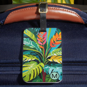 Tropical Vibes Luggage Tag
