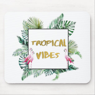 Tropical vibes mouse mat