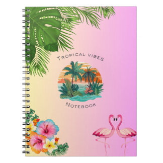 Tropical Vibes Notebook