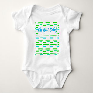 Tropical Vibes The Best Baby Bodysuit