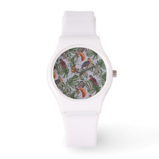 Tropical vibes Throw Pillow Watch