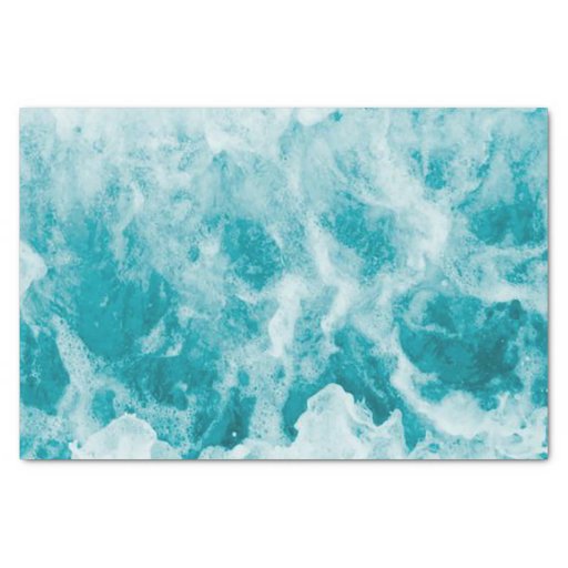 Image of Tropical Water Blue Ocean Beach Sea Aqua tissue Tissue Paper