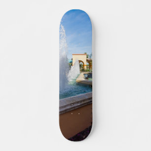 Tropical Water Fountain Skateboard