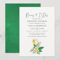 Tropical Watercolor Brews Before The I Dos