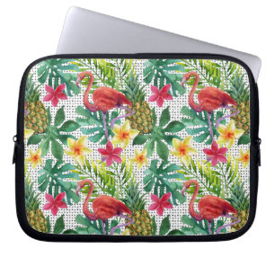 Tropical Watercolor Laptop Sleeve