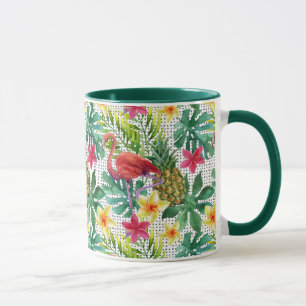 Tropical Watercolor Mug