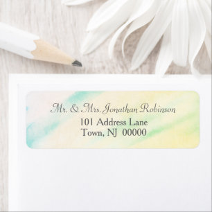 Tropical Watercolor Name