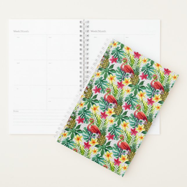 Tropical Watercolor Planner (Display)