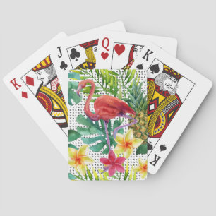 Tropical Watercolor Playing Cards