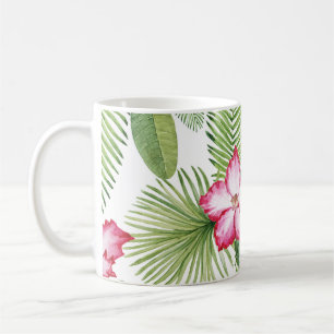Tropical Watercolor: Seamless Pattern Coffee Mug