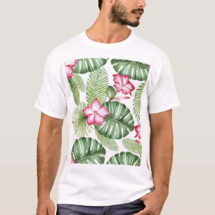 Tropical Watercolor: Seamless Pattern T-Shirt