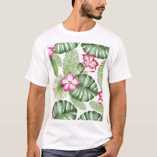 Tropical Watercolor: Seamless Pattern T-Shirt