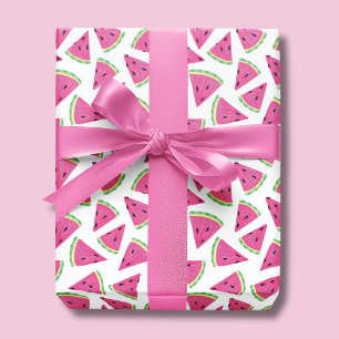 Tropical Watermelon Pattern Wrapping Paper